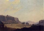 William Hodges A View of Part of the South Side of the Fort at Gwalior oil painting artist